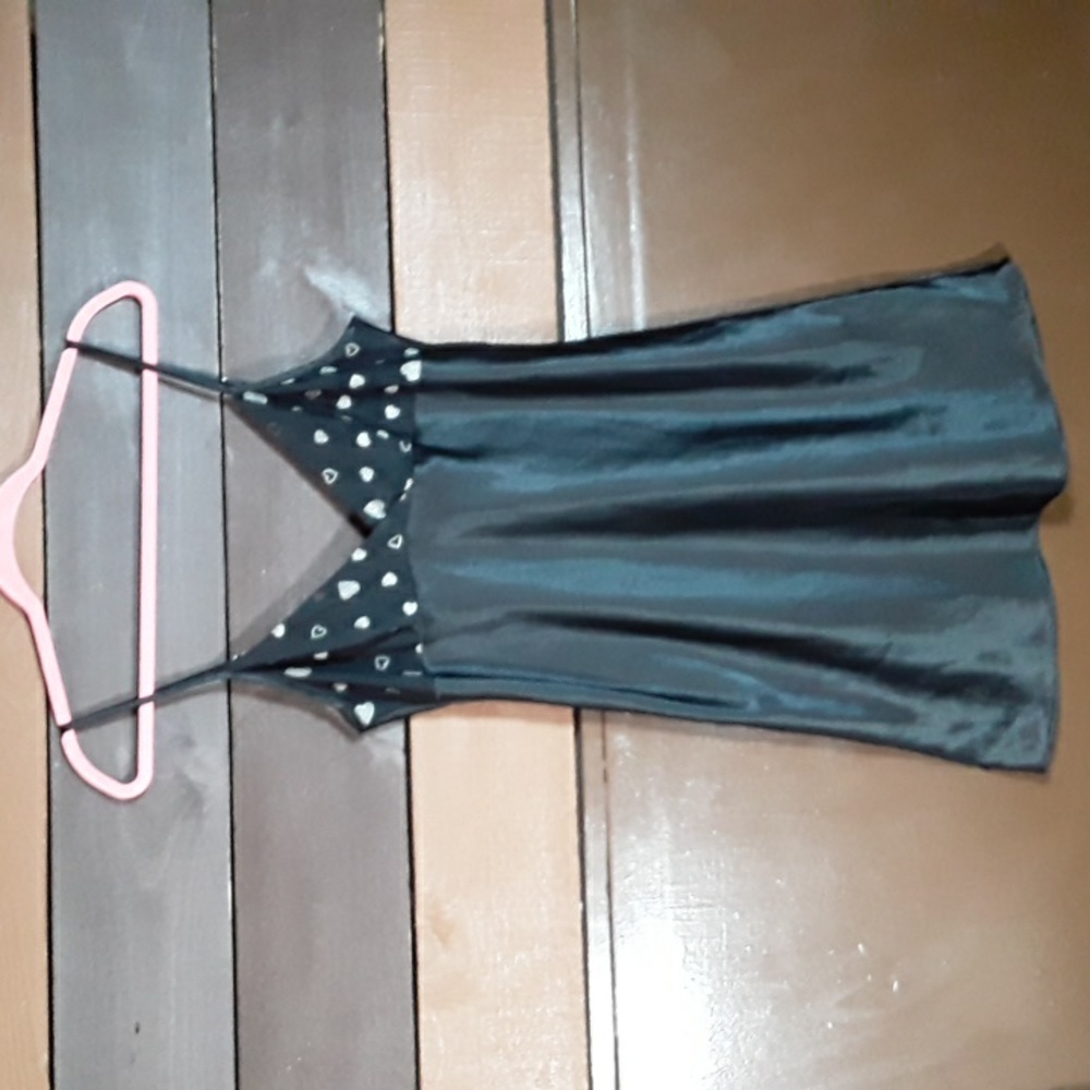 Lovable Medium Gorgeous Black & White  Hearts Girly Lingerie